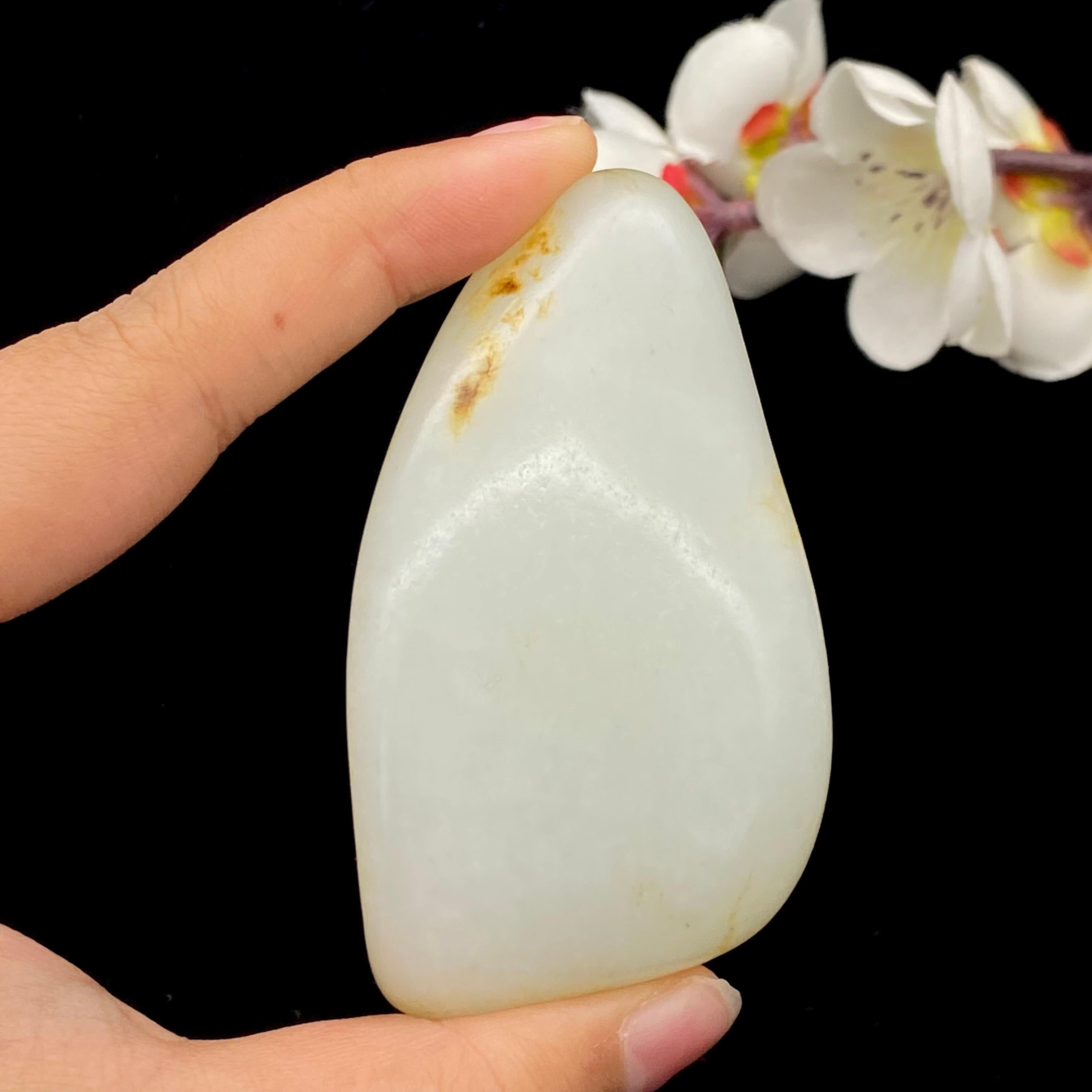 和田玉洒金皮籽料（124.5g）