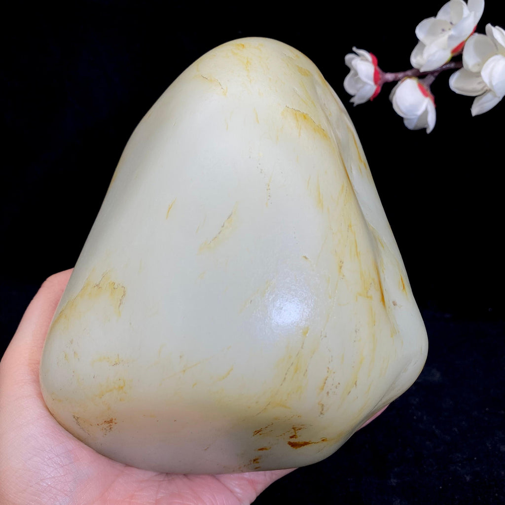 和田玉洒金皮籽料原石（2161.6g）