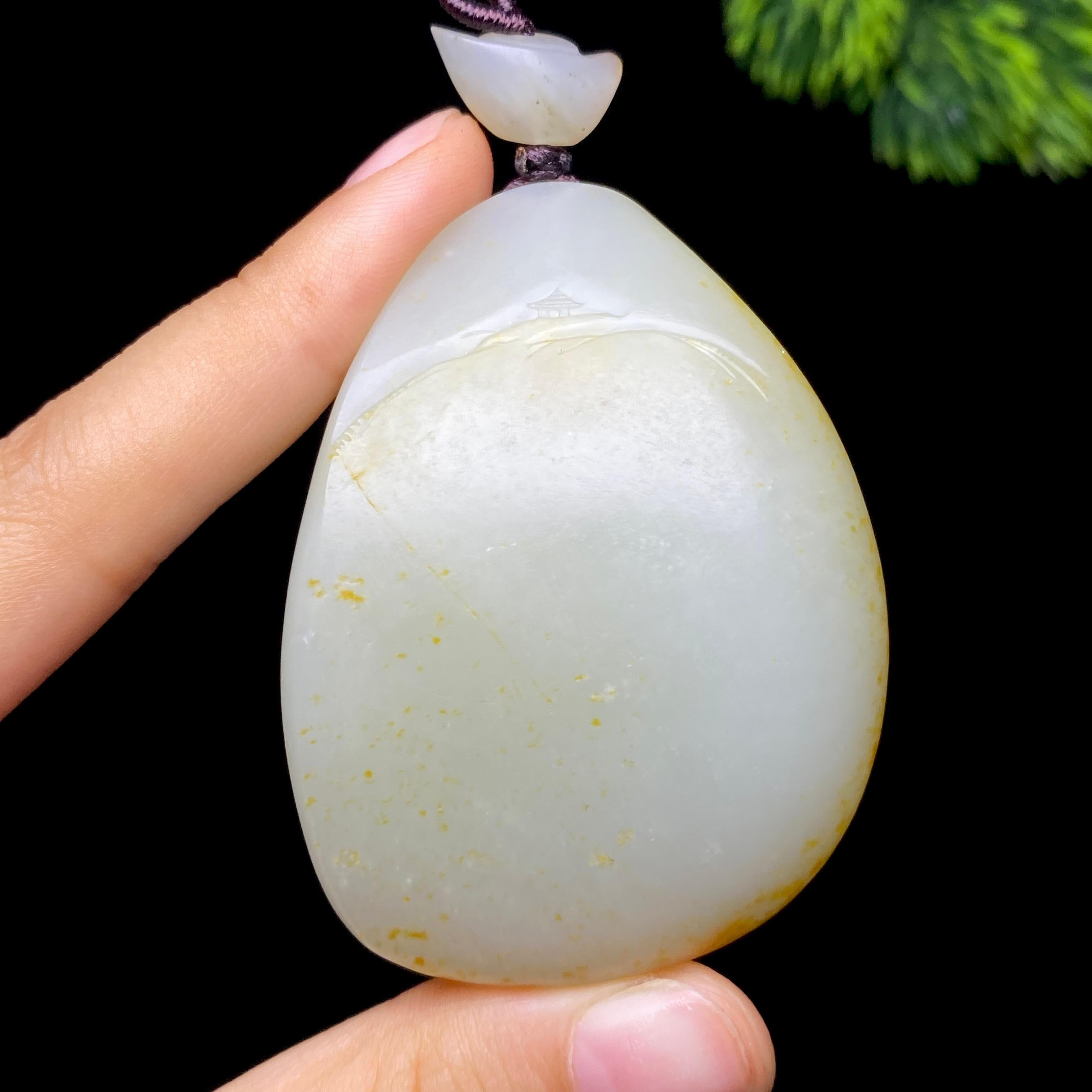 和田玉籽料观音（79.2g）
