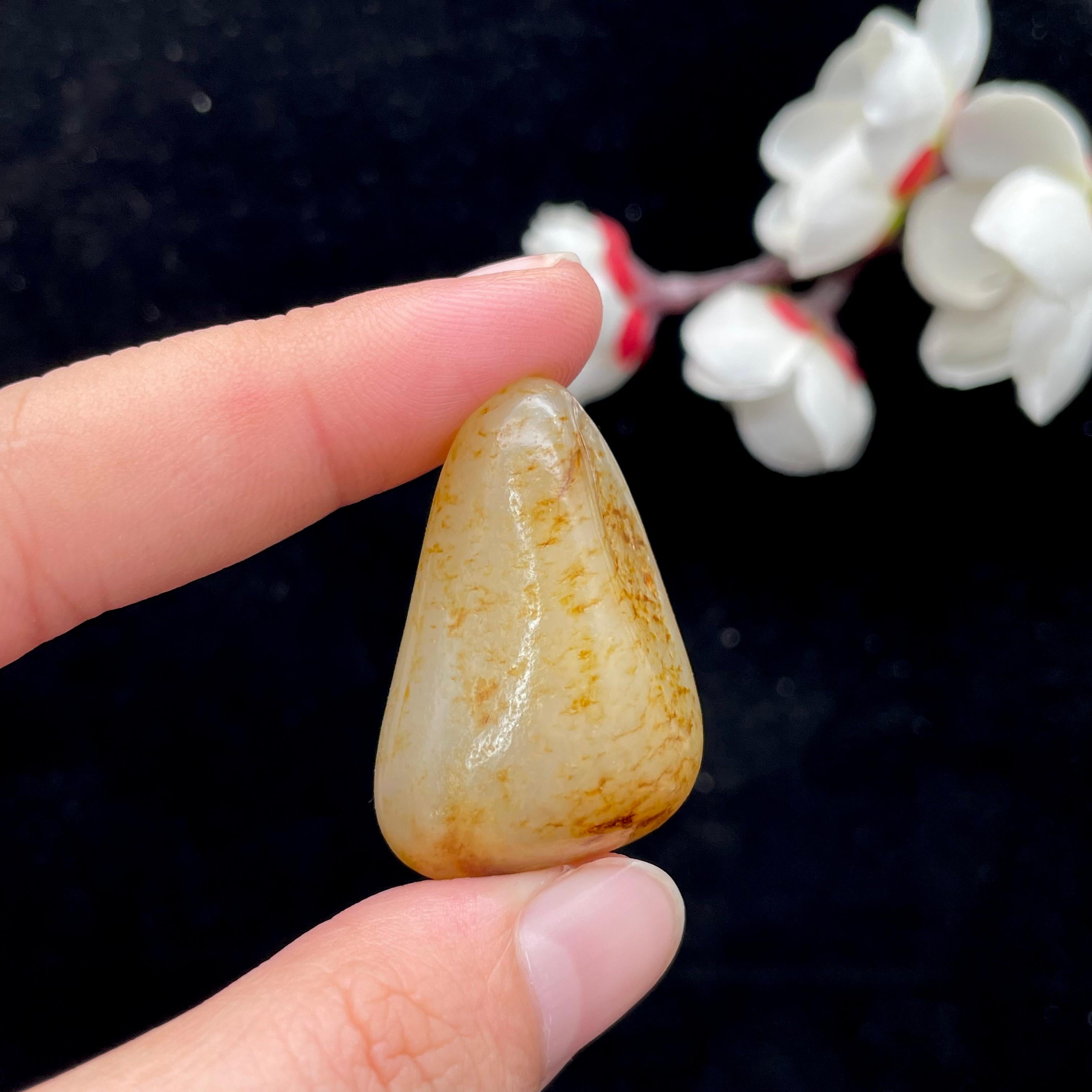 和田玉洒金皮籽料（16.5g）