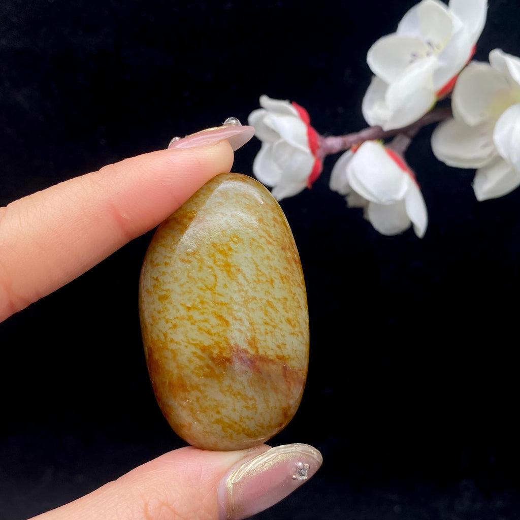 和田玉洒金皮籽料原石（35.2g）