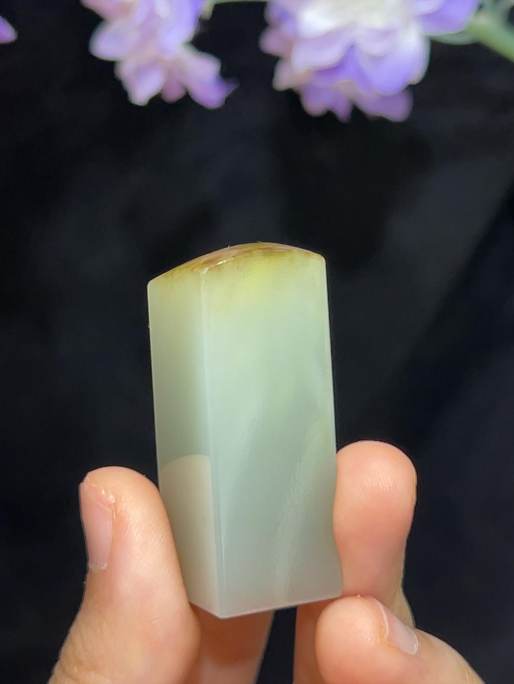 和田玉新疆和田籽料印章（28.8g）