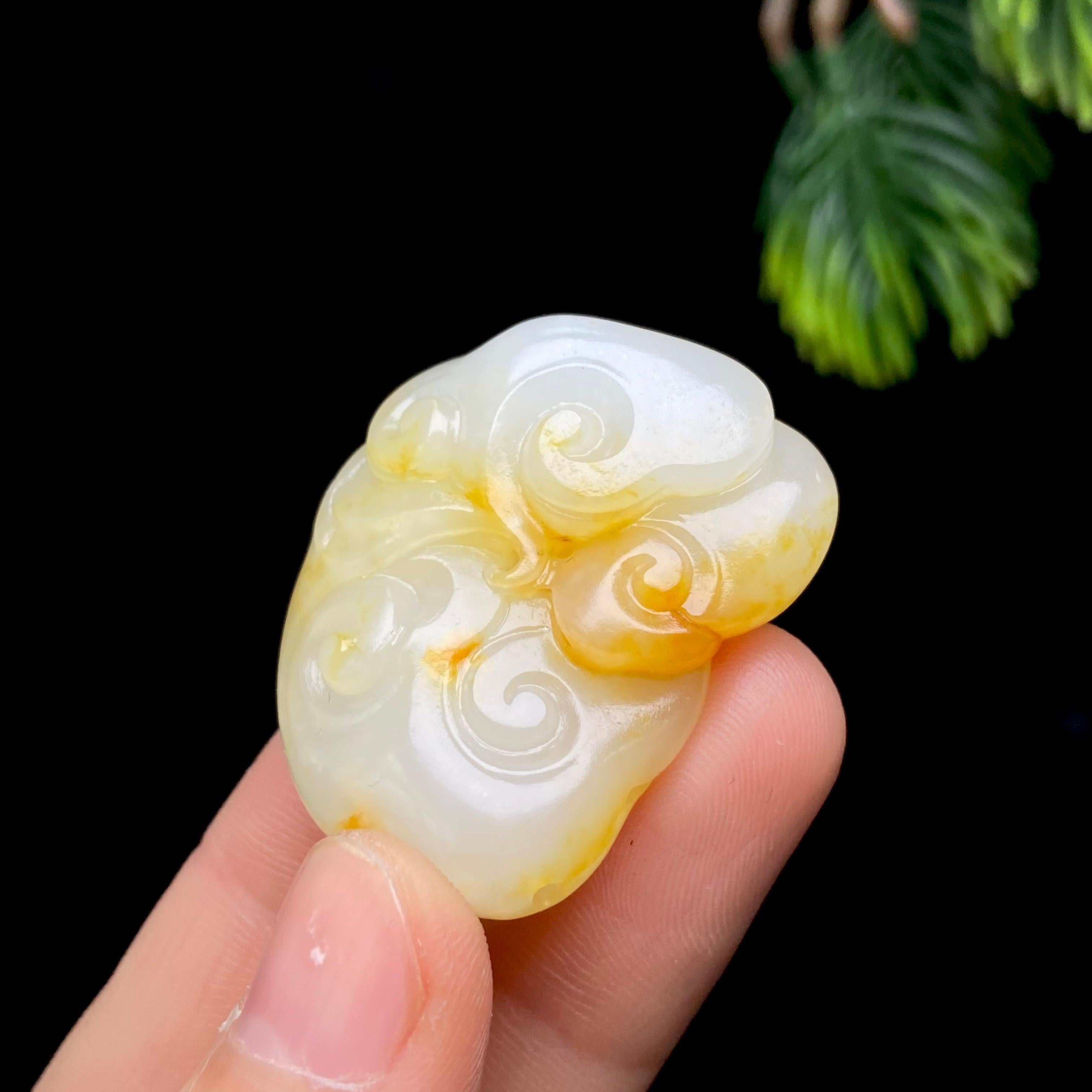 和田玉籽料如意（21.2g）