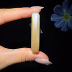 和田玉糖白平安无事牌（31.4g）