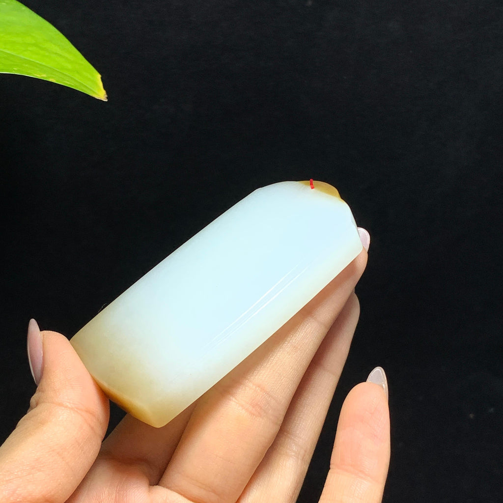 和田山料糖白玉无事牌（100.0g）