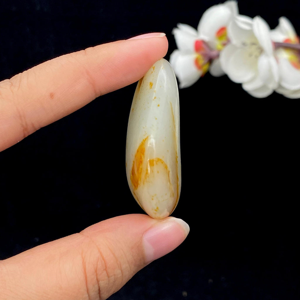 【超值推荐】和田玉洒金皮籽料挂件（30g）