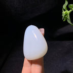和田山料羊脂白玉无事牌（49.0g）