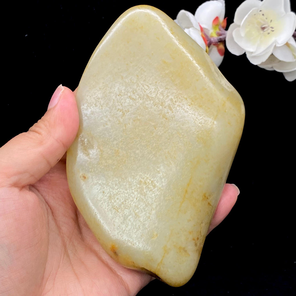 和田玉满洒金皮籽料（407.3g）