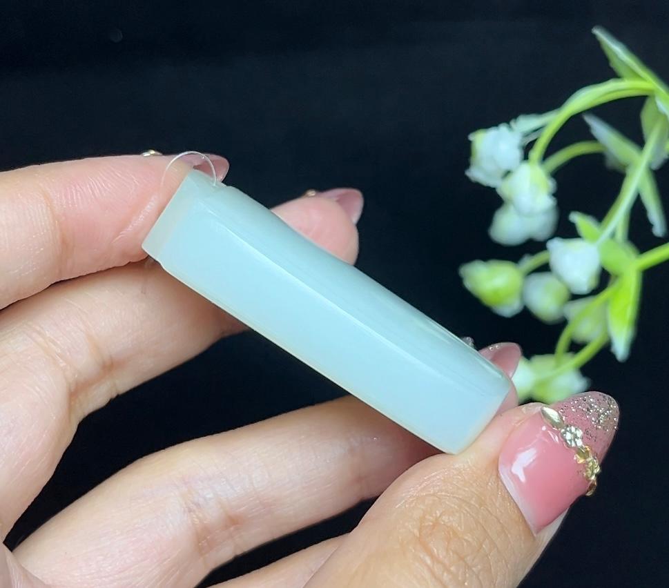 和田白玉平安无事牌（40.8g）