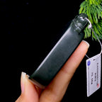 和田玉黑青无事牌（70.66g）