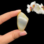 和田玉聚红皮青花底籽料挂件（19.5g）