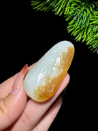 和田玉糖白玉观音（23.9g）