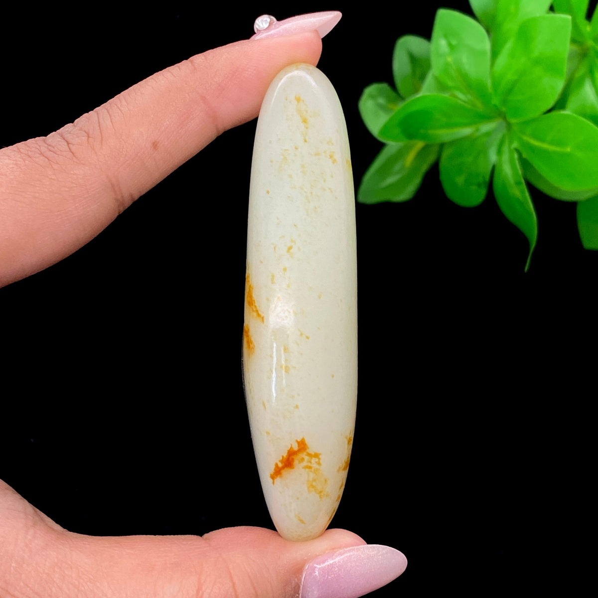 和田玉聚黄皮籽料（95g）