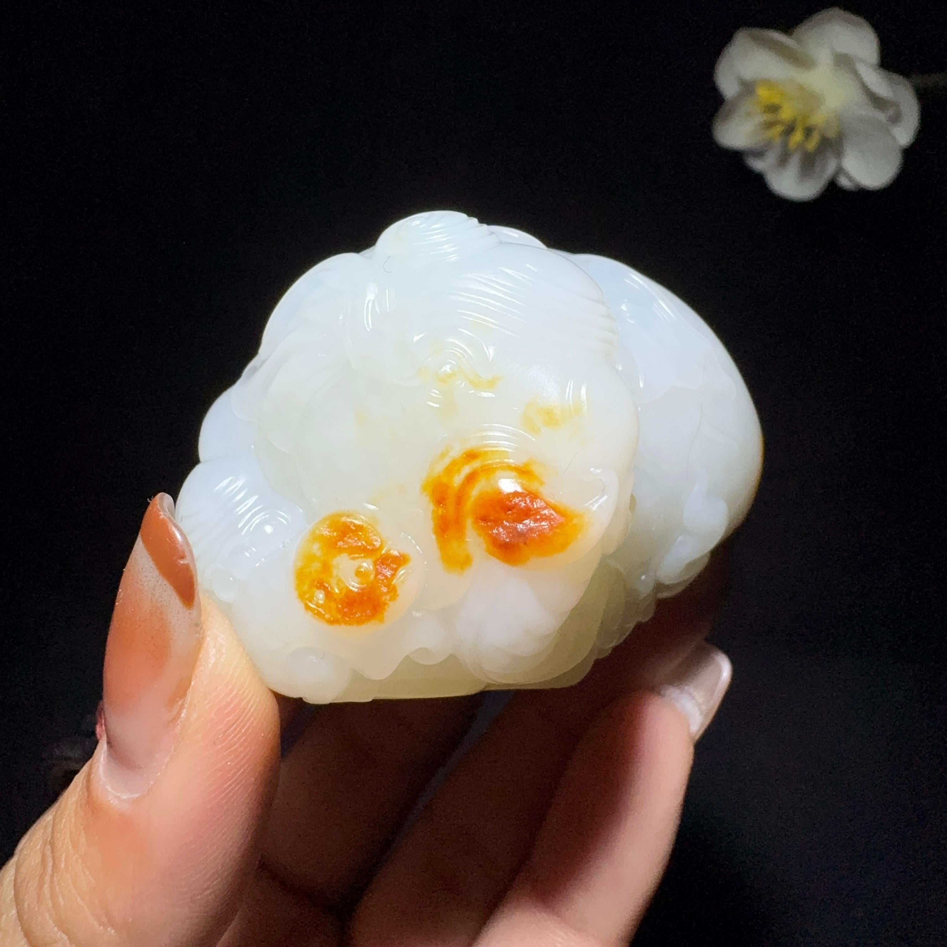 和田玉籽料太平有象（134.1g）