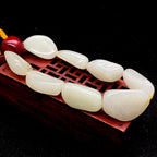 和田玉白玉【精品手串】（66.7g）