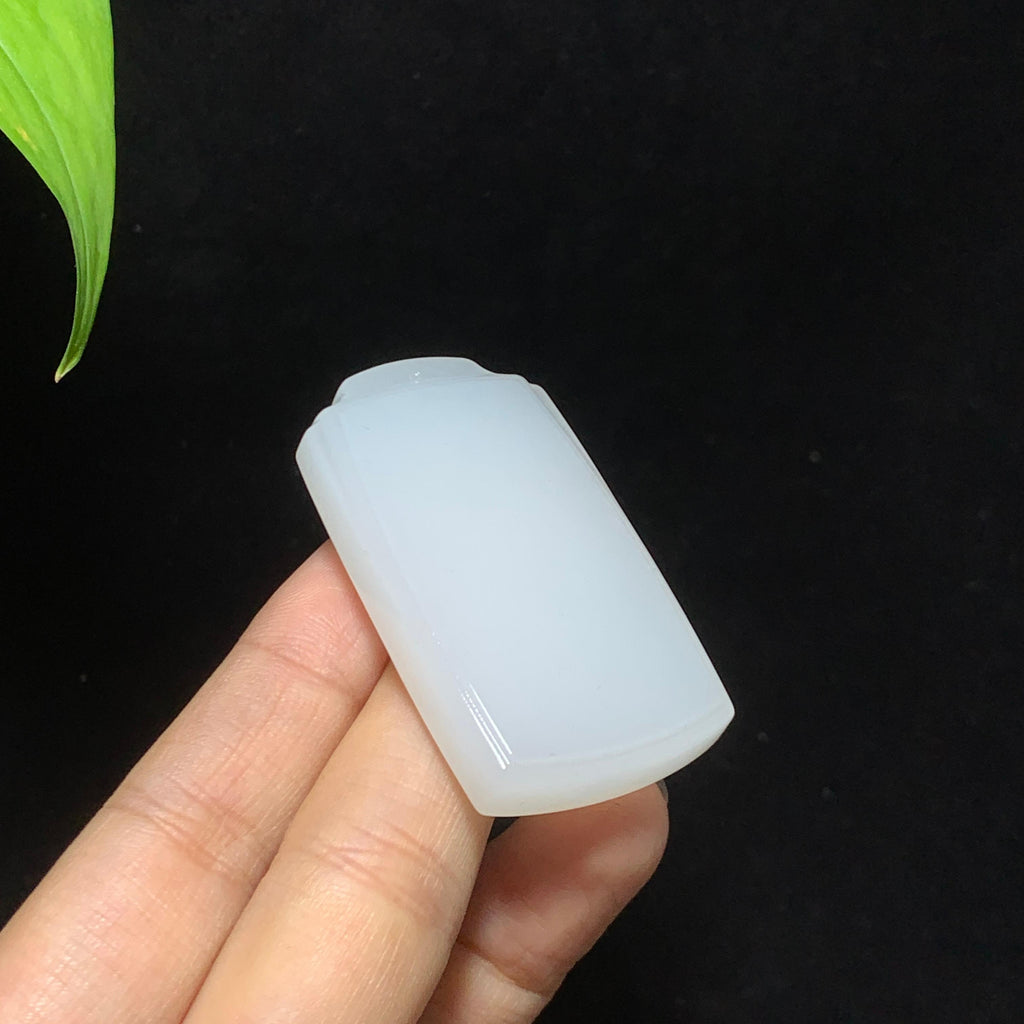 和田山料白玉无事牌挂件（37.7g）