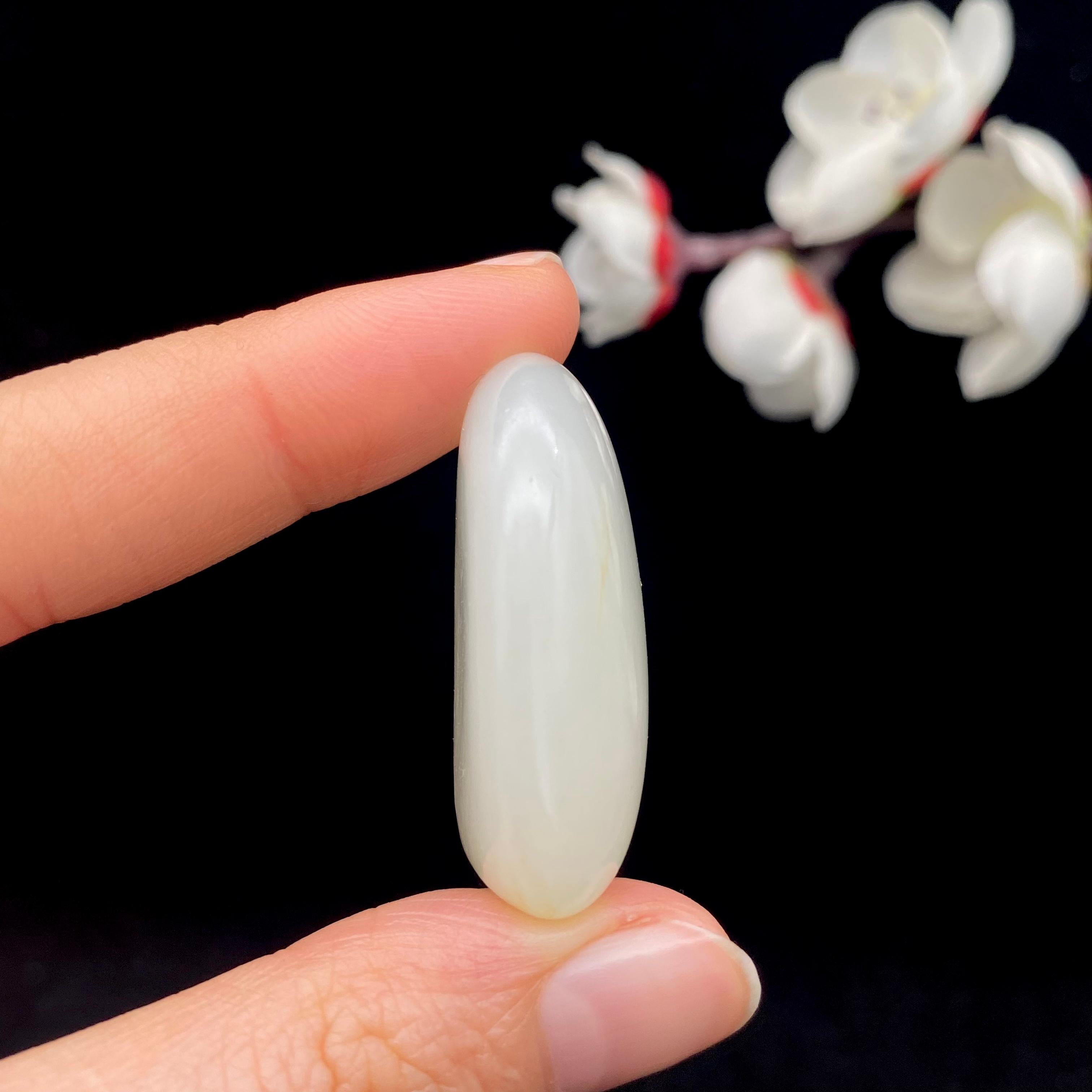 和田玉白玉籽料（19.5g）