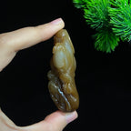 和田且末金山糖玉御龙佛公挂件（66.0g）
