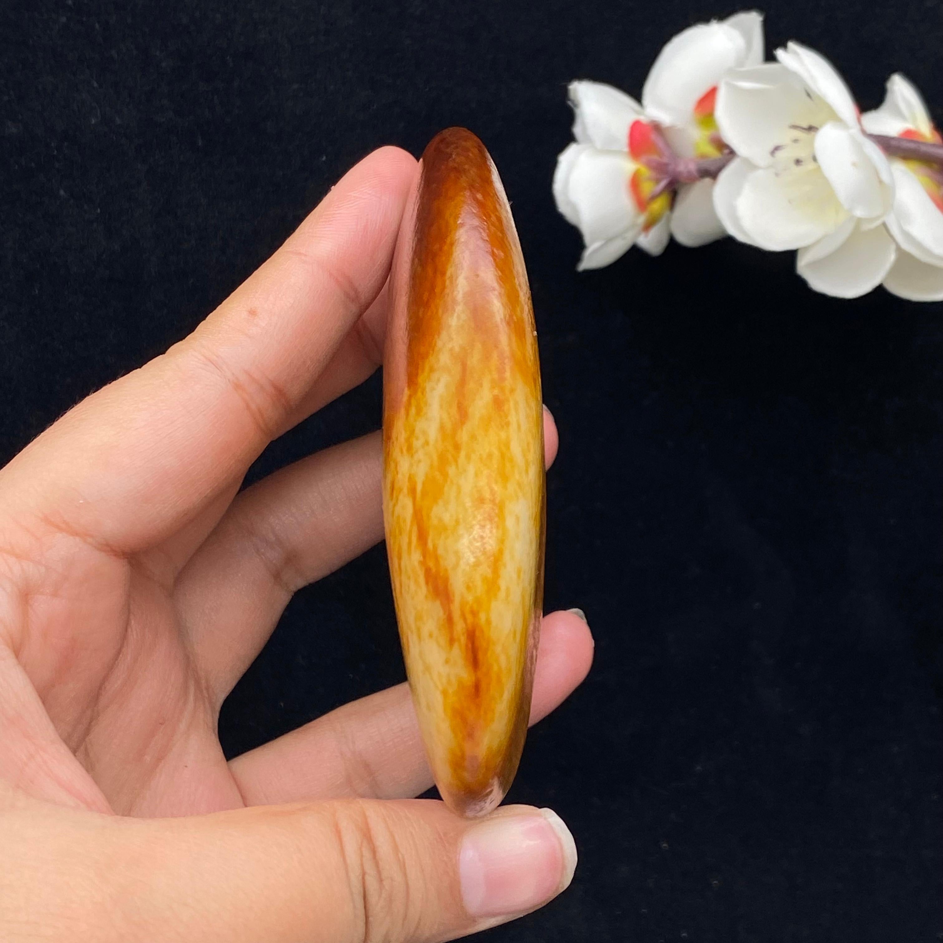 和田玉聚红皮籽料（229.4g）