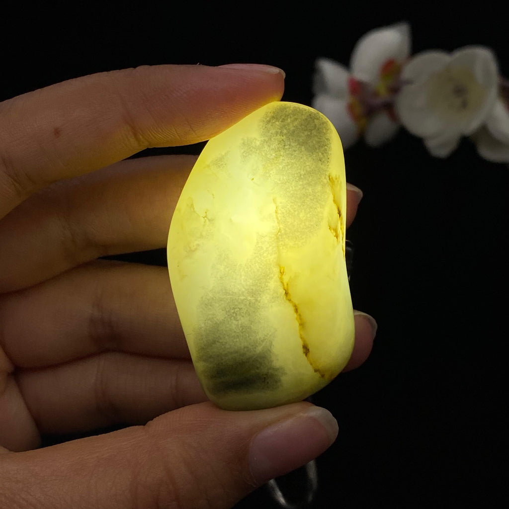 和田玉青花籽料挂件（37.6g）