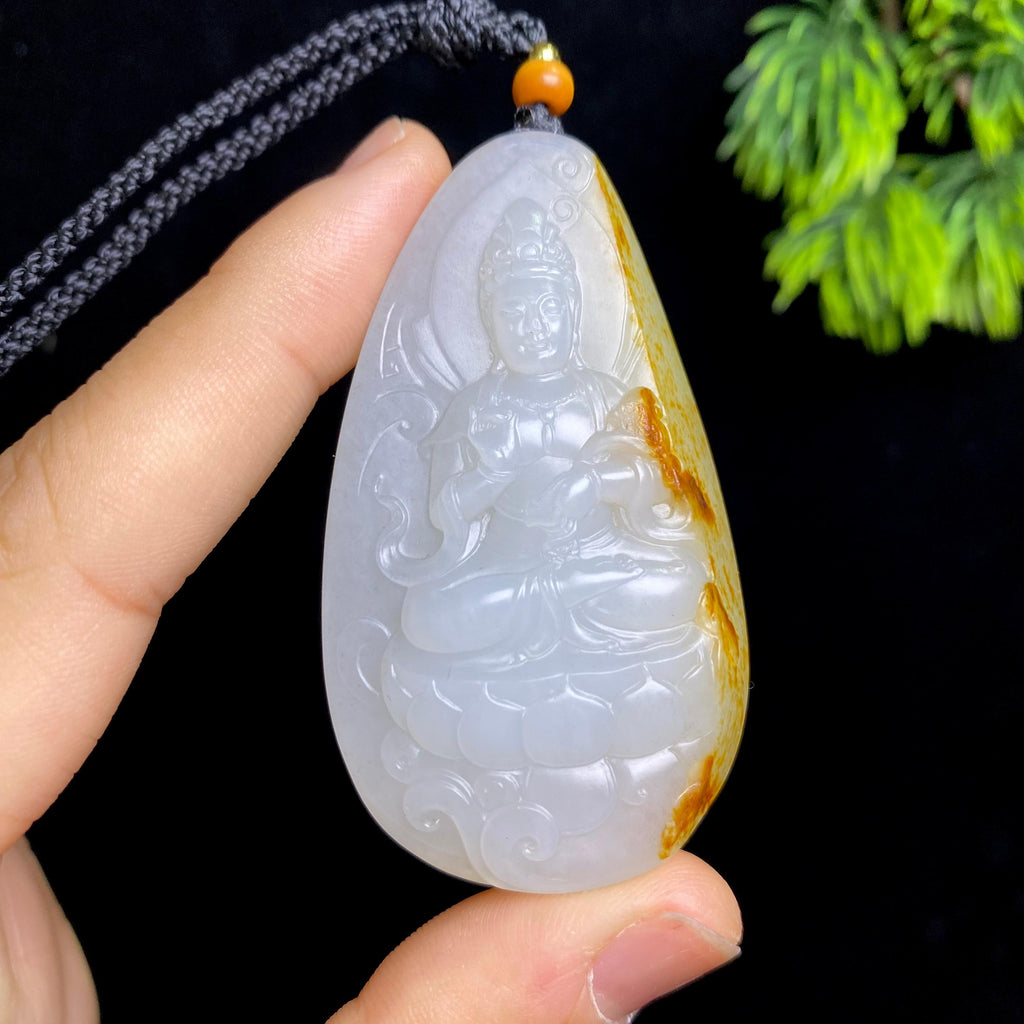 和田玉籽料观音（35.0g）