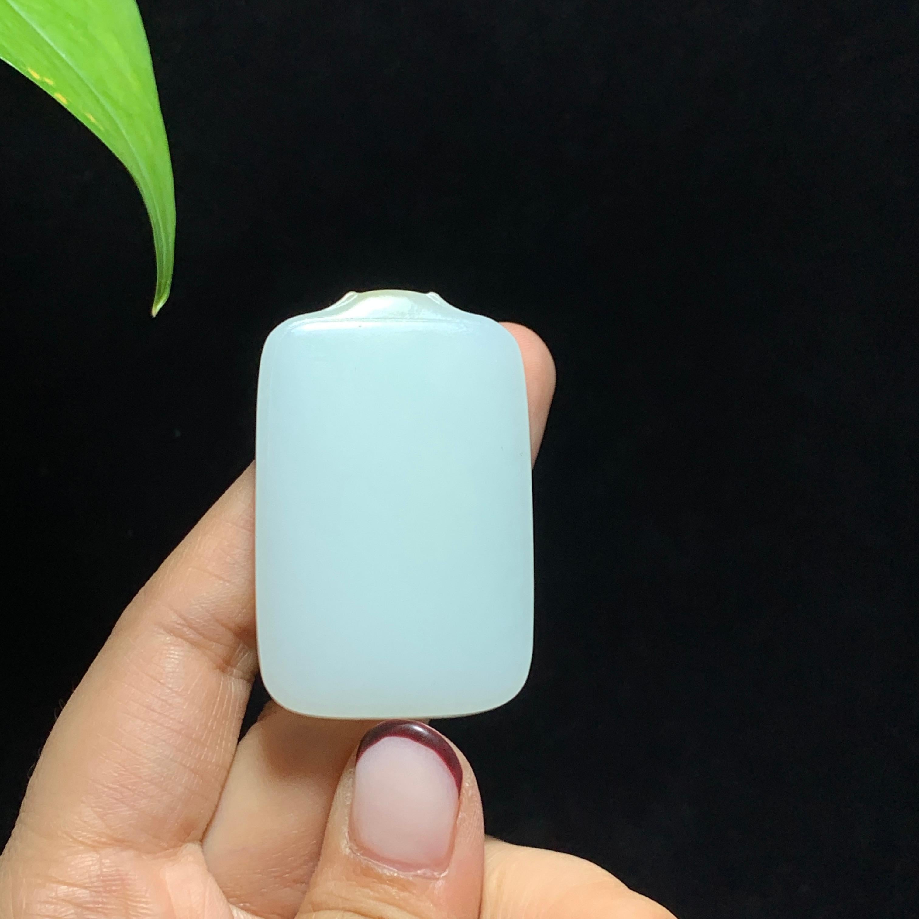 和田糖白玉无事牌（32.8g）