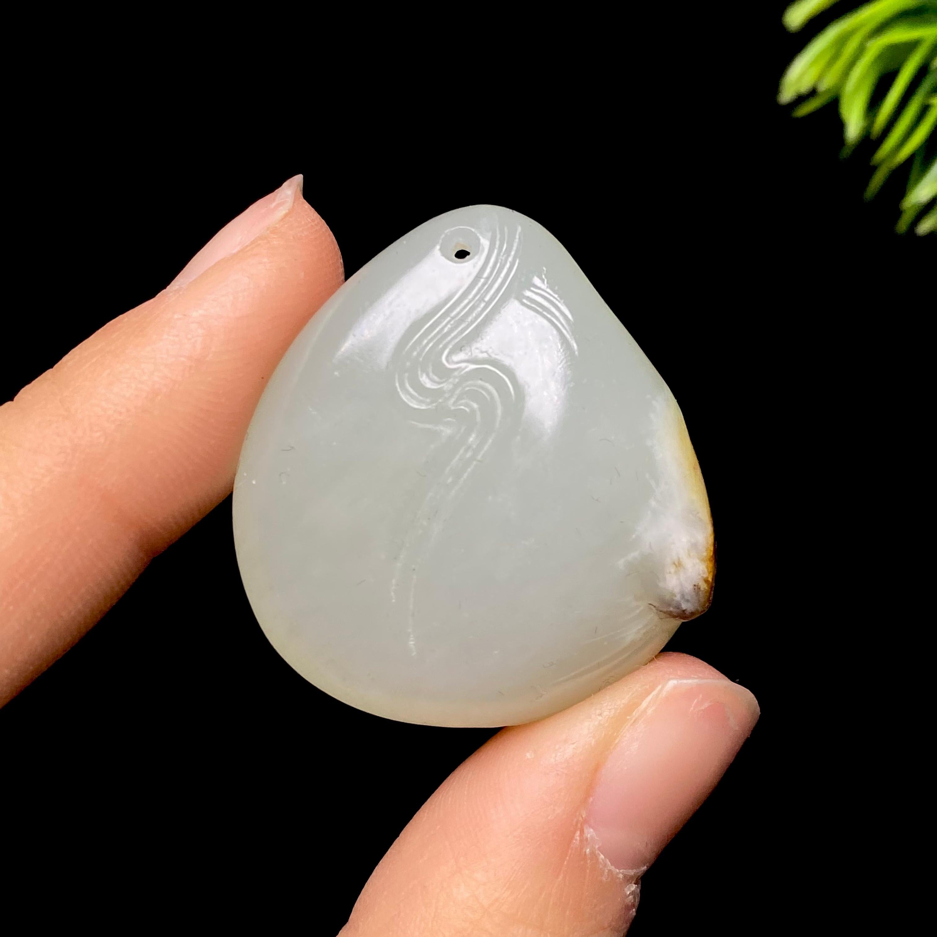 和田玉籽料吊坠（20.2g）