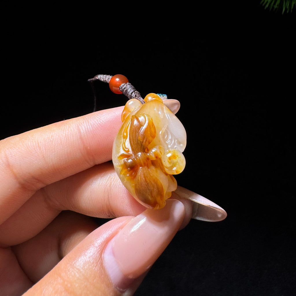 和田玉籽料甜甜蜜蜜（10.0g）