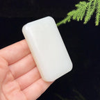和田玉羊脂白玉无事牌（80.4g）