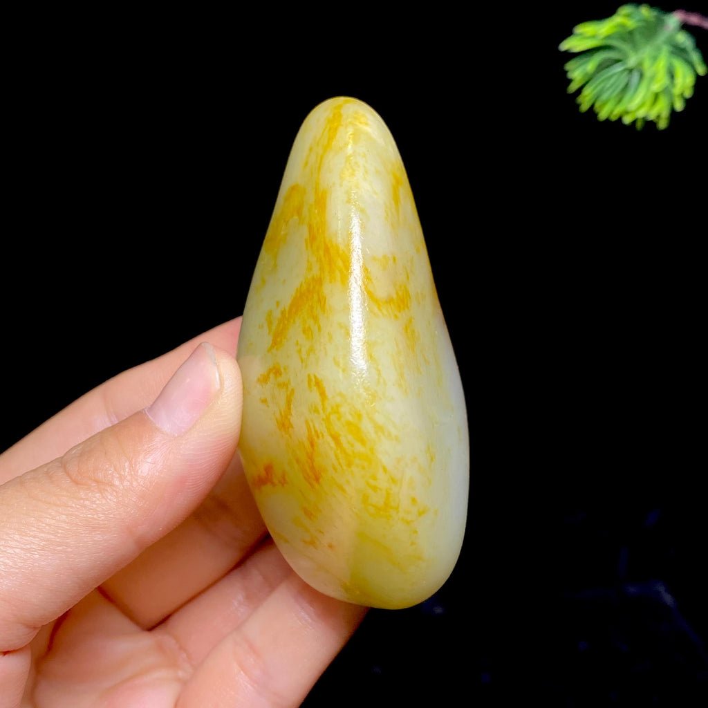 和田玉红皮籽料把件（150.6g）