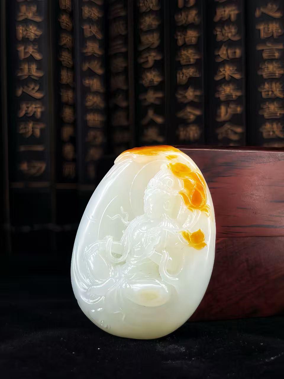 籽料观音（46.2g）