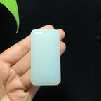 和田山料白玉无事牌挂件（56.0g）