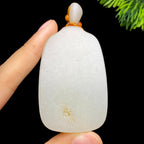 和田玉籽料无事牌（49.1g）