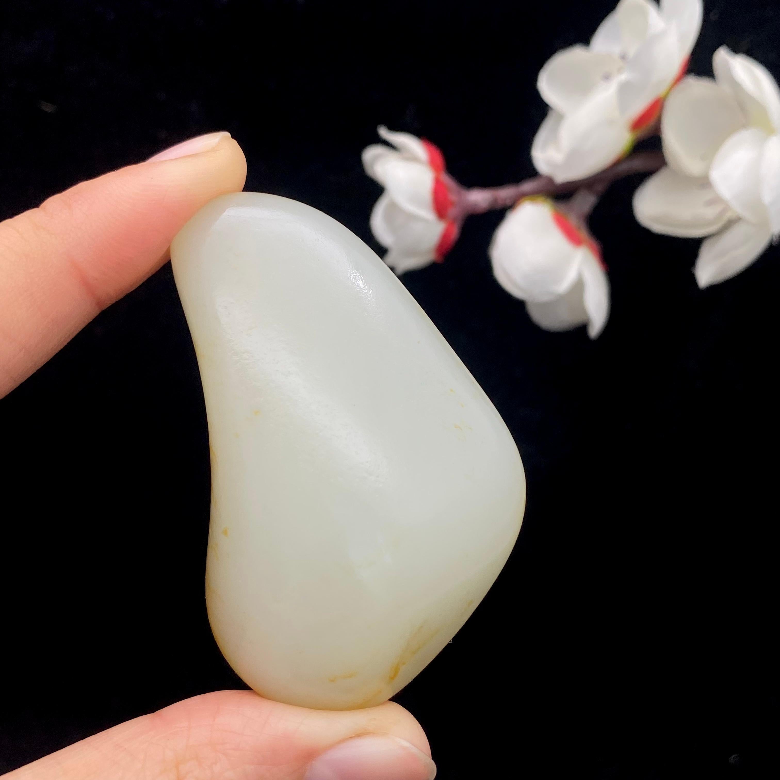 和田玉洒金皮籽料挂件（51.3g）
