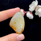 和田玉-洒金皮籽料【仿古螭龙】挂件（17.3g）
