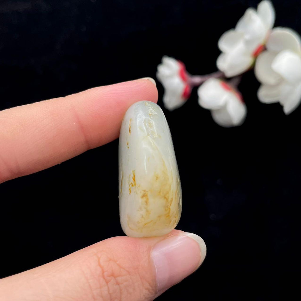 和田玉洒金皮青花籽料（23.5g）