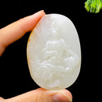和田玉籽料观音（66.4g）