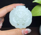 和田羊脂玉守护神皮带扣（71.5g）