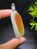 和田玉籽料无事牌（50.0g）