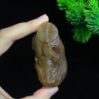 和田且末金山糖玉御龙佛公挂件（66.0g）
