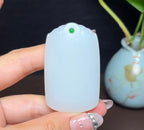 和田羊脂玉平安无事牌（51.1g）