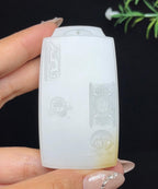 和田玉糖白羊脂玉虚空藏菩萨（72.3g）