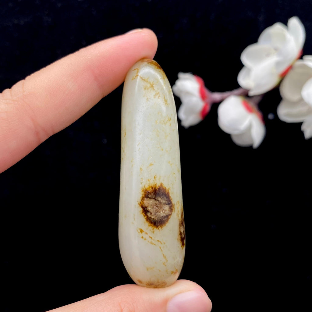 和田玉洒金皮籽料（62g）