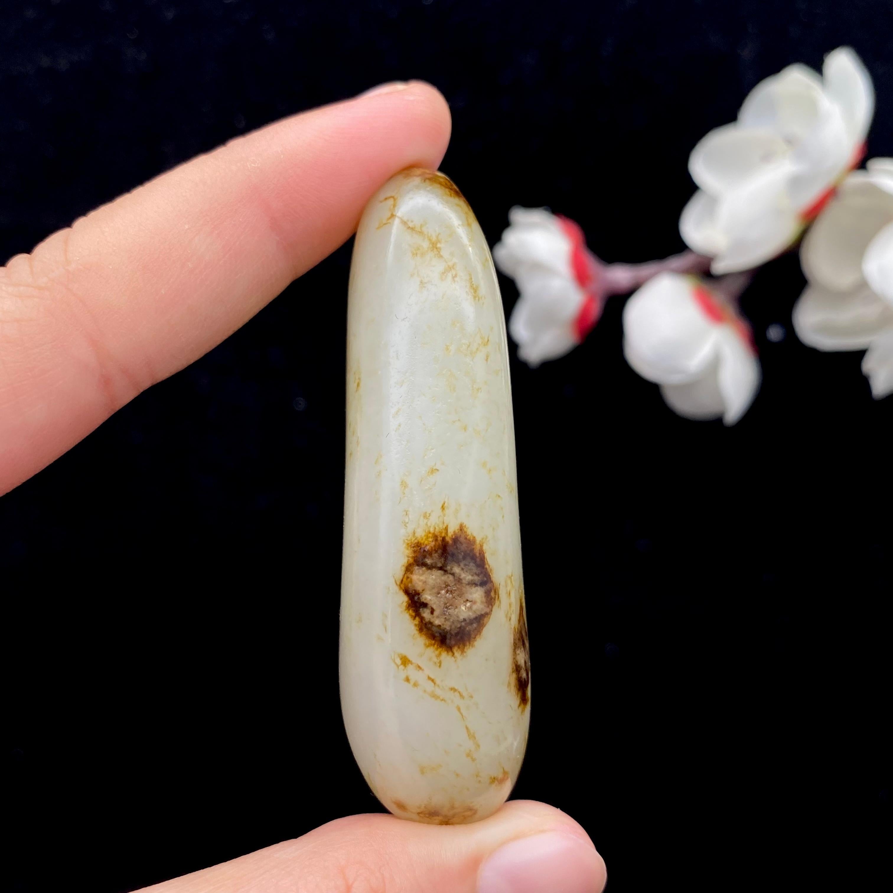 和田玉洒金皮籽料（62g）