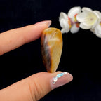 和田玉聚红皮籽料挂件（30g）