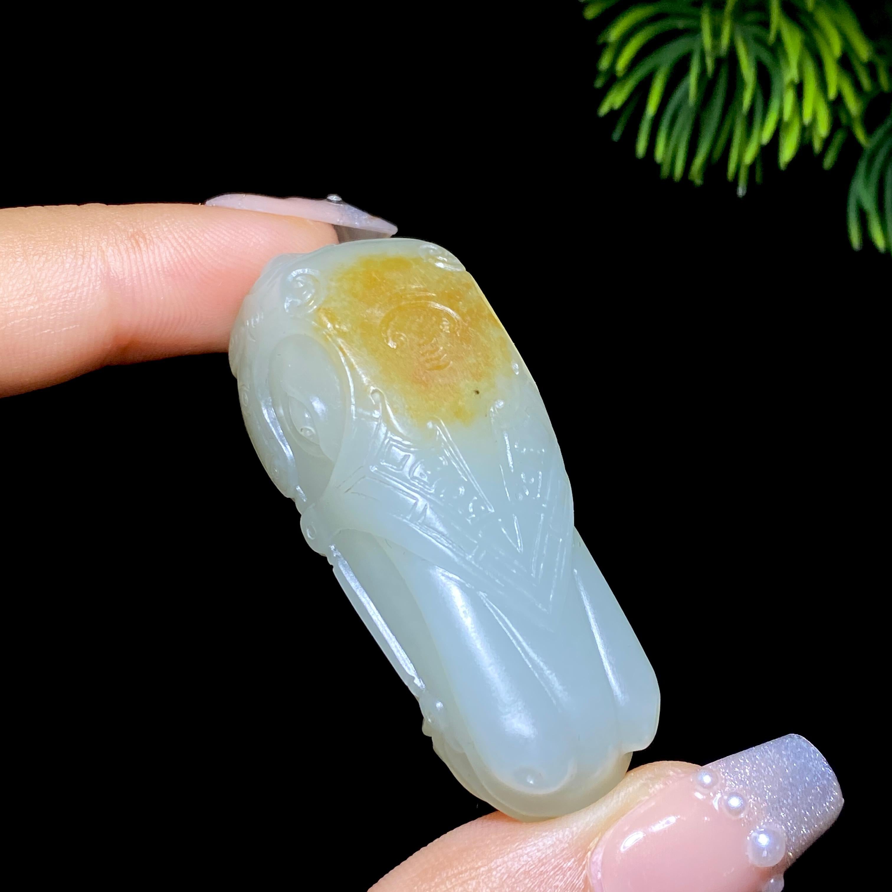 和田玉籽料马头（33.9g）