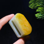 和田玉籽料腰带扣（100.8g）