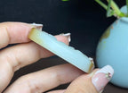 和田玉且末天地糖羊脂玉观音挂件（30.1g）