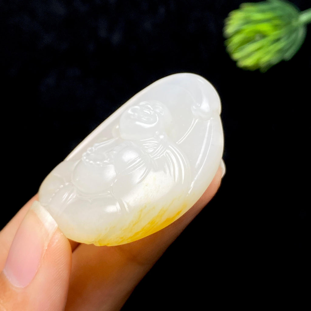 和田玉籽料佛公（29.2g）