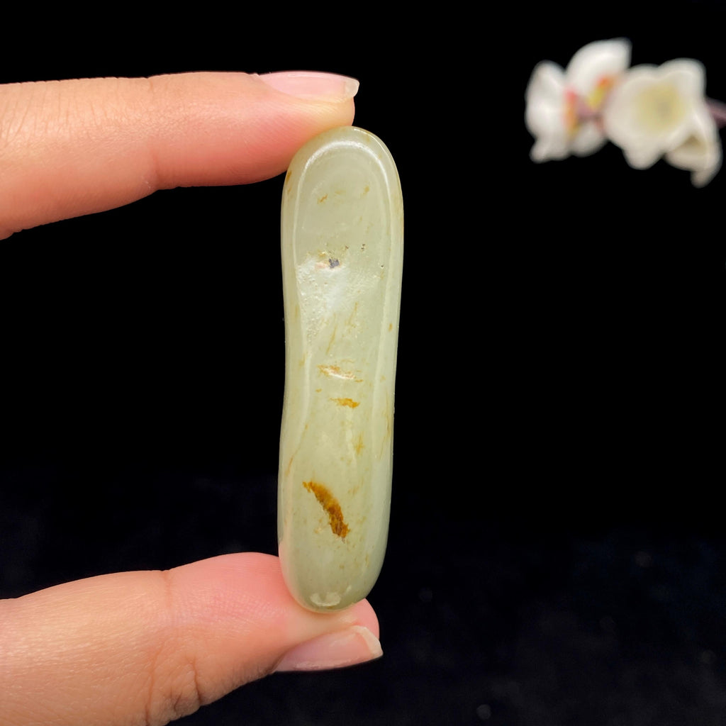 和田玉青白玉籽料挂件（34.8g）